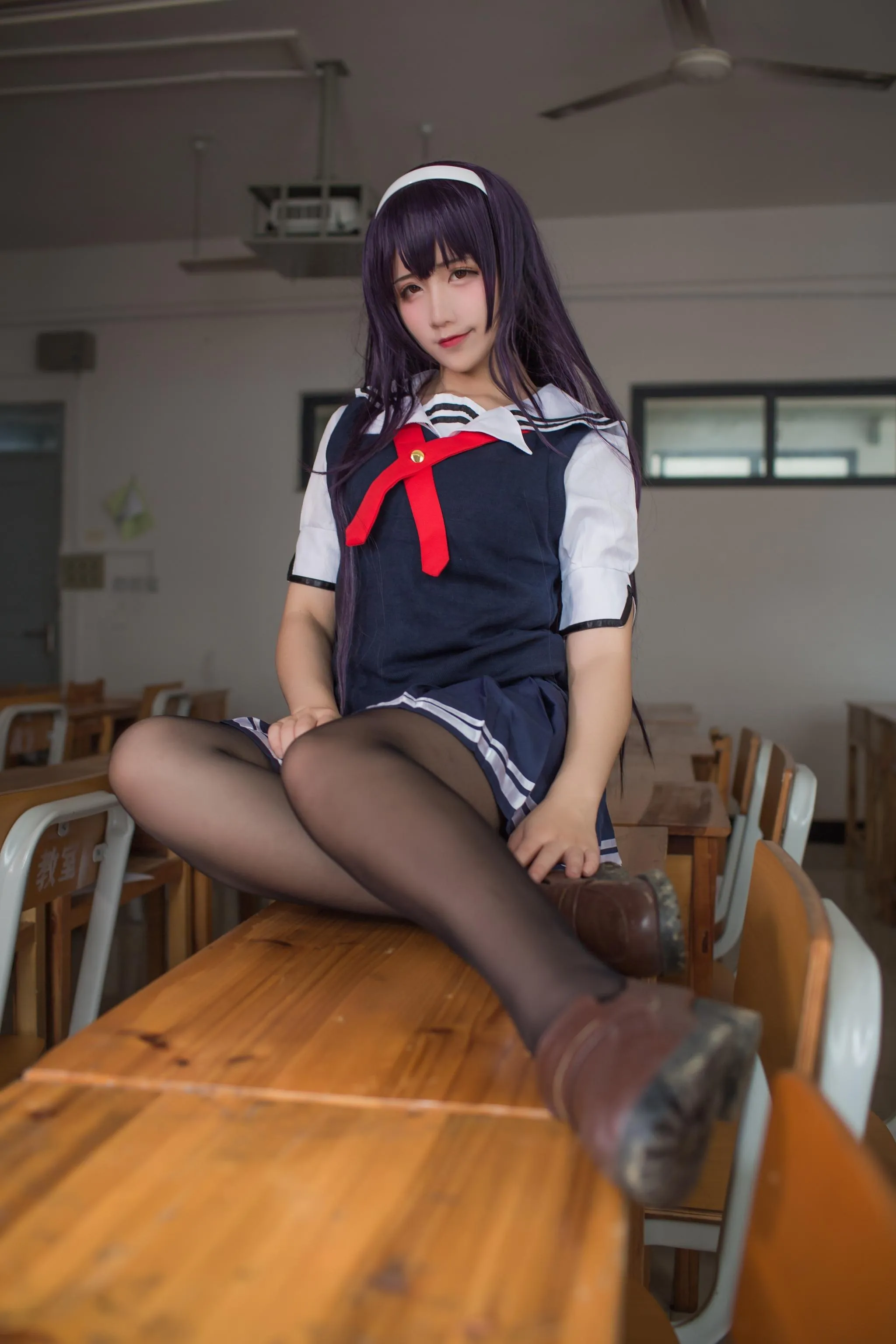 NO.44 九曲Jean-霞之丘诗羽夏季校服 [40P]插图6
